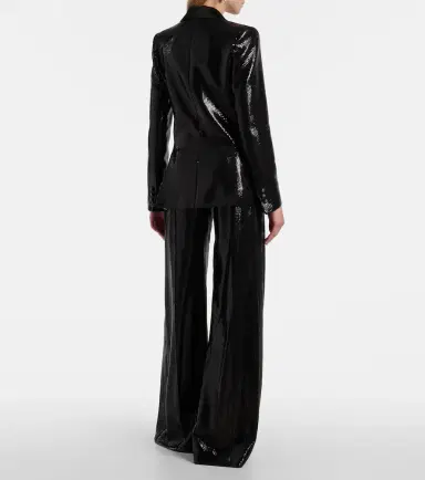 Elie Saab Sequined satin blazer | Thumbnail 3