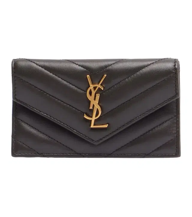 Saint Laurent Cassandre matelassé leather card case