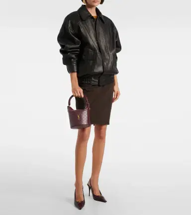 Saint Laurent Gaby leather bucket bag | Thumbnail 6 Saint Laurent Gaby leather bucket bag | Thumbnail 6