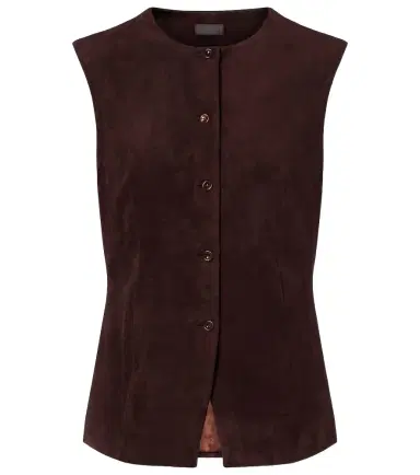 STOULS Suede Casino vest | Thumbnail 1 STOULS Suede Casino vest | Thumbnail 1