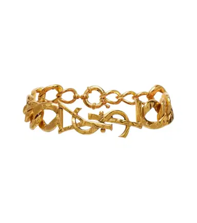 Saint Laurent Cassandre chain bracelet | Thumbnail 1 Saint Laurent Cassandre chain bracelet | Thumbnail 1