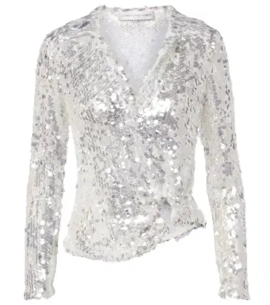 Christopher Esber Opaline sequined top | Thumbnail 1 Christopher Esber Opaline sequined top | Thumbnail 1