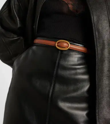 Saint Laurent Leather belt | Thumbnail 3