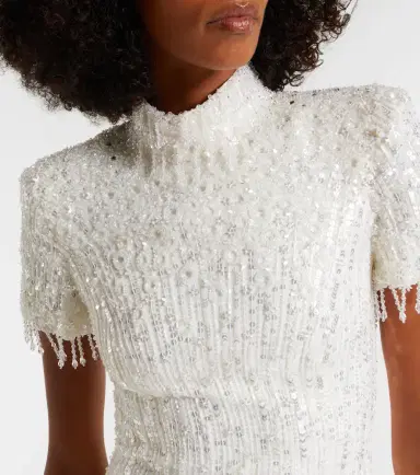 Jenny Packham Madeleine embellished gown | Thumbnail 5