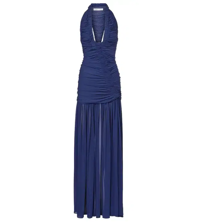 Christopher Esber Orion ruched halterneck gown