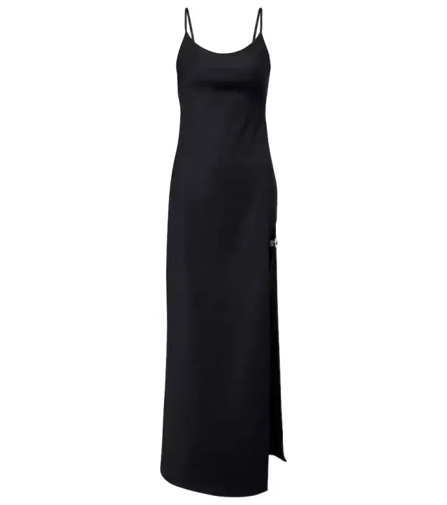 Coperni Garter cotton-blend jersey maxi dress