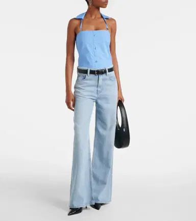 Coperni Halterneck cotton top | Thumbnail 2