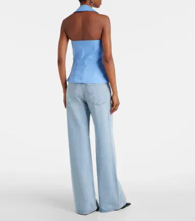 Coperni Halterneck cotton top | Thumbnail 3
