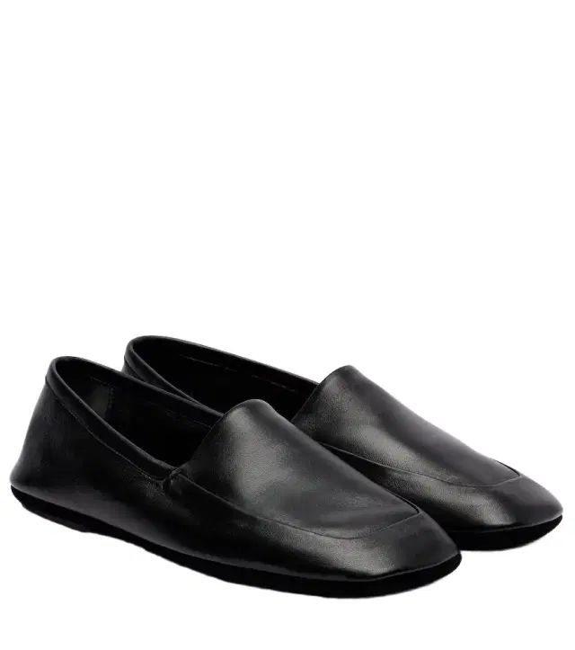 Lemaire Leather slippers