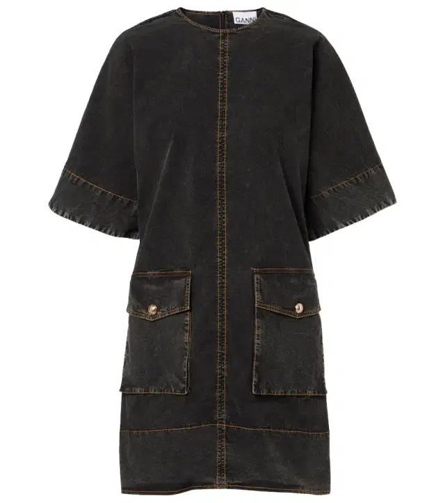 Ganni Denim minidress