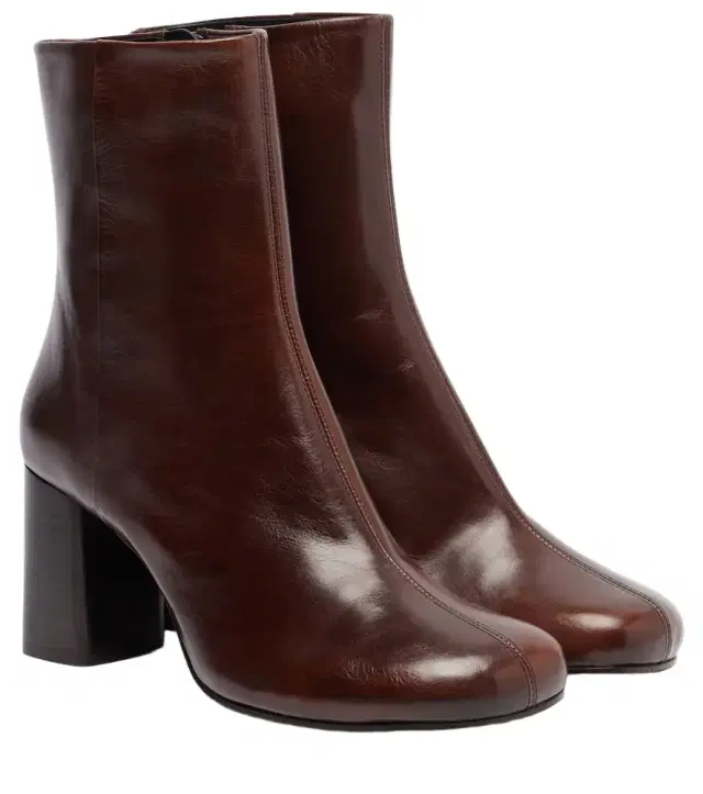 Lemaire Anatomic 80 leather ankle boots