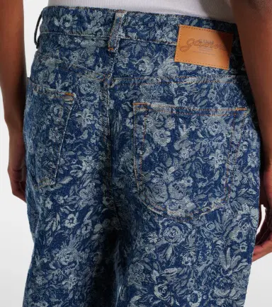 Ganni Tapestry wide-leg jeans | Thumbnail 5