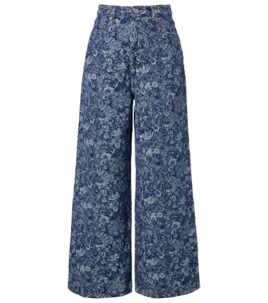 Ganni Tapestry wide-leg jeans | Thumbnail 1