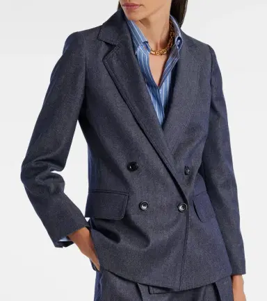 Max Mara Locarno virgin wool jacket | Thumbnail 4 Max Mara Locarno virgin wool jacket | Thumbnail 4