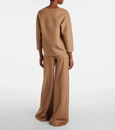 Max Mara Radioso camel hair blouse | Thumbnail 6 Max Mara Radioso camel hair blouse | Thumbnail 6