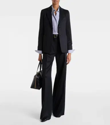Max Mara Ori camel hair wide-leg pants | Thumbnail 3 Max Mara Ori camel hair wide-leg pants | Thumbnail 3