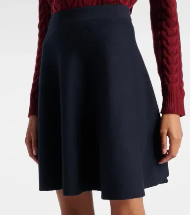 Max Mara Ubalda virgin wool miniskirt | Thumbnail 3