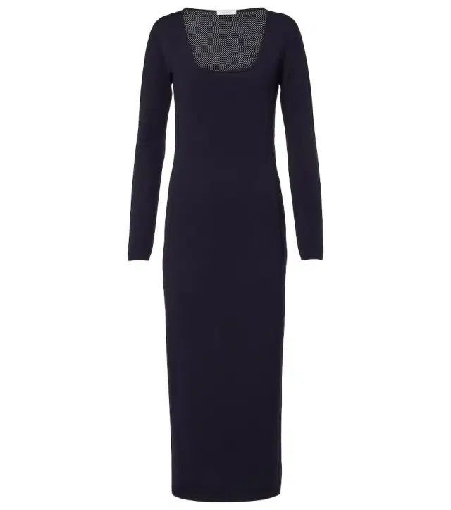 Max Mara Sophia wool-blend midi dress
