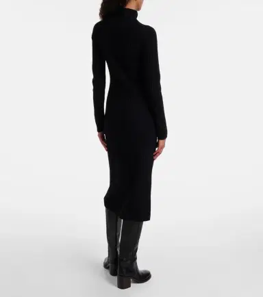 Max Mara Zelanda wool and cashmere midi dress | Thumbnail 6