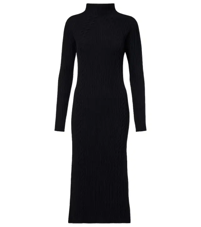 Max Mara Zelanda wool and cashmere midi dress