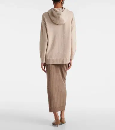 Max Mara Liana wool and cashmere hoodie | Thumbnail 3 Max Mara Liana wool and cashmere hoodie | Thumbnail 3