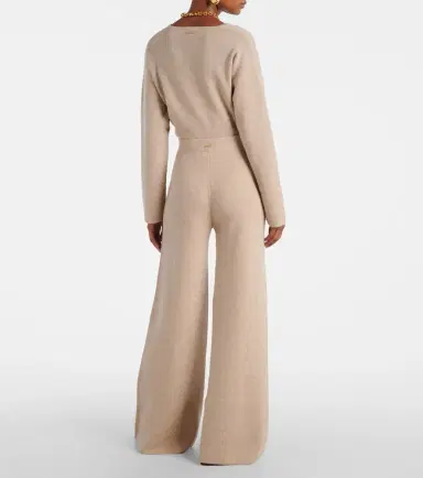 Max Mara Judy wool and cashmere wide-leg pants | Thumbnail 6