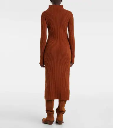 Max Mara Zelanda wool-blend midi dress | Thumbnail 5