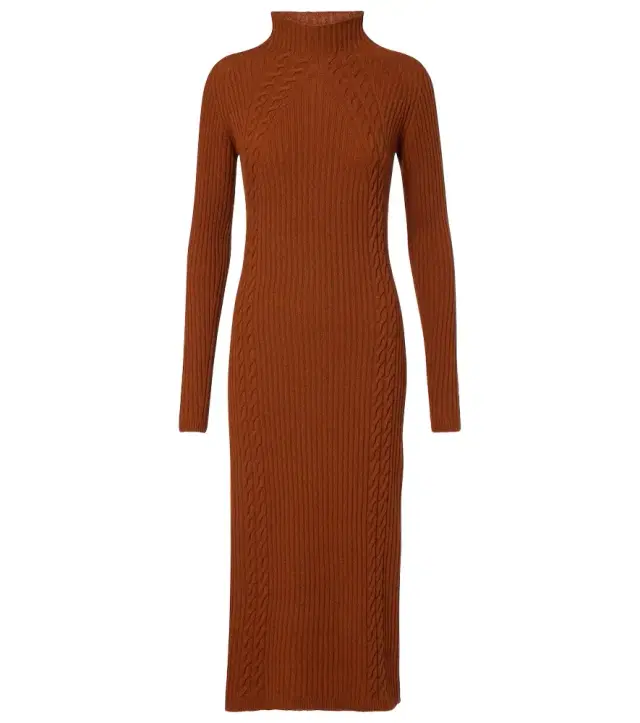 Max Mara Zelanda wool-blend midi dress