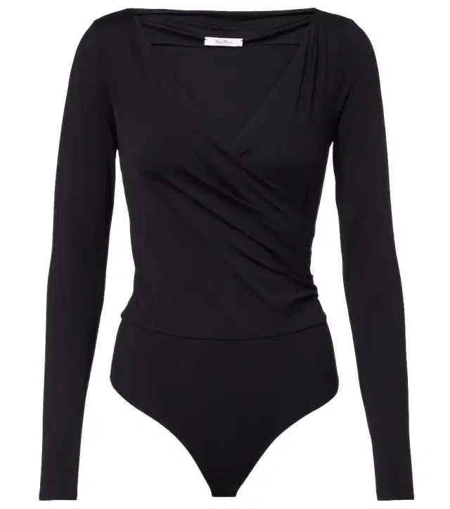 Max Mara Cicaldi wrap bodysuit