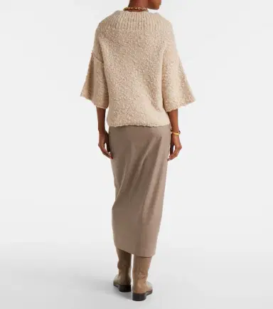 Max Mara Eccelso alpaca and wool-blend sweater | Thumbnail 2