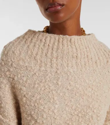 Max Mara Eccelso alpaca and wool-blend sweater | Thumbnail 3