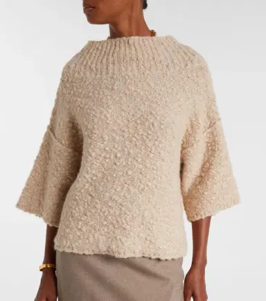 Max Mara Eccelso alpaca and wool-blend sweater | Thumbnail 4
