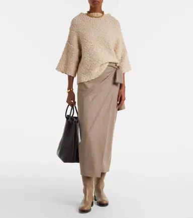 Max Mara Eccelso alpaca and wool-blend sweater | Thumbnail 5