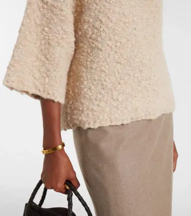 Max Mara Eccelso alpaca and wool-blend sweater | Thumbnail 6