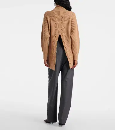 Max Mara Alcazar wool and cashmere turtleneck sweater | Thumbnail 5 Max Mara Alcazar wool and cashmere turtleneck sweater | Thumbnail 5