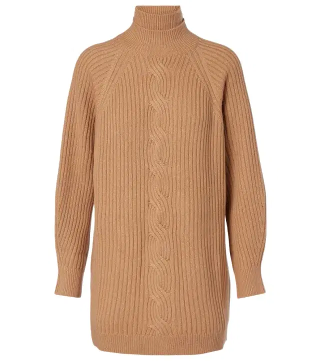 Max Mara Alcazar wool and cashmere turtleneck sweater