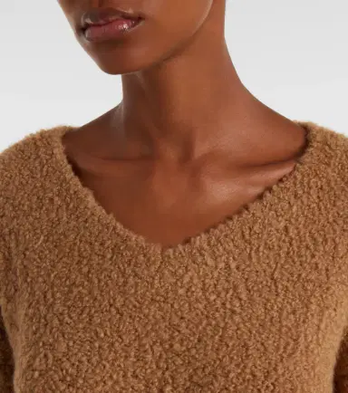 Max Mara Pantera camel hair and silk sweater | Thumbnail 3 Max Mara Pantera camel hair and silk sweater | Thumbnail 3