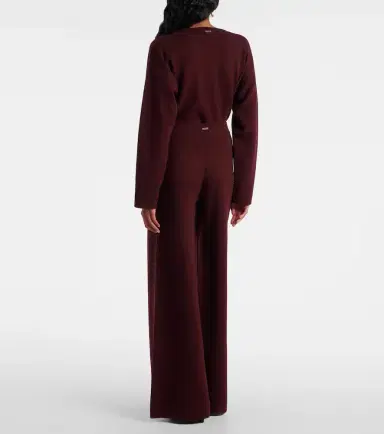 Max Mara Judy wool and cashmere wide-leg pants | Thumbnail 3