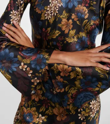 Veronica Beard Gemma floral silk-blend maxi dress | Thumbnail 5