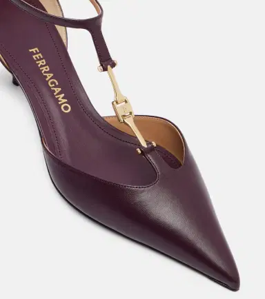 Ferragamo Traci 40 leather pumps | Thumbnail 4 Ferragamo Traci 40 leather pumps | Thumbnail 4