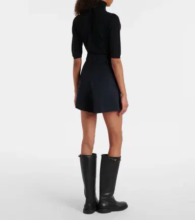 Max Mara Lola camel hair shorts | Thumbnail 3 Max Mara Lola camel hair shorts | Thumbnail 3