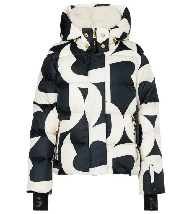 Bogner Maja printed down ski jacket