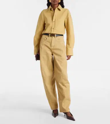 Victoria Beckham High-rise barrel-leg jeans | Thumbnail 2