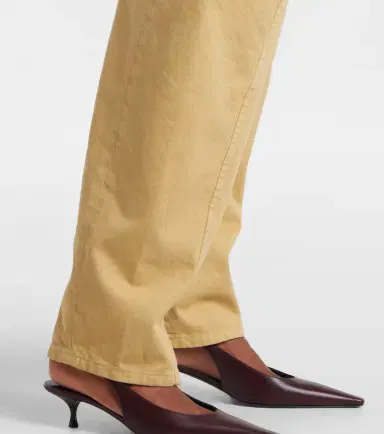 Victoria Beckham High-rise barrel-leg jeans | Thumbnail 4