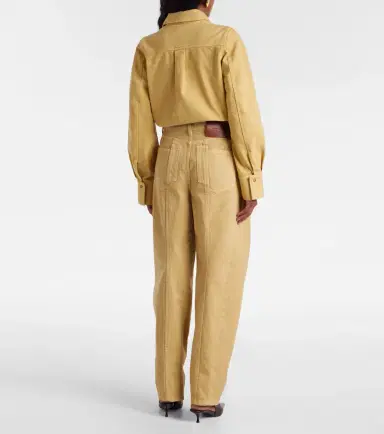 Victoria Beckham High-rise barrel-leg jeans | Thumbnail 7