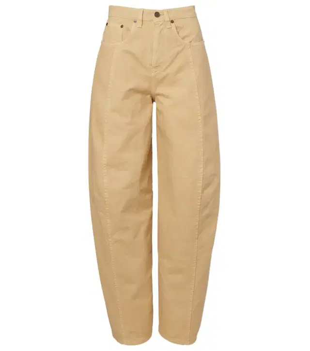 Victoria Beckham High-rise barrel-leg jeans