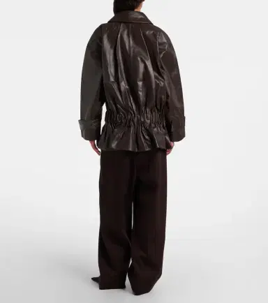 Victoria Beckham Leather jacket | Thumbnail 2
