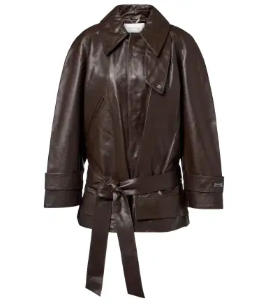 Victoria Beckham Leather jacket | Thumbnail 1