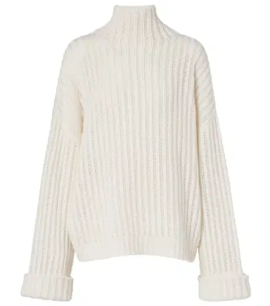 Brunello Cucinelli Ribbed-knit cashmere turtleneck sweater | Thumbnail 1