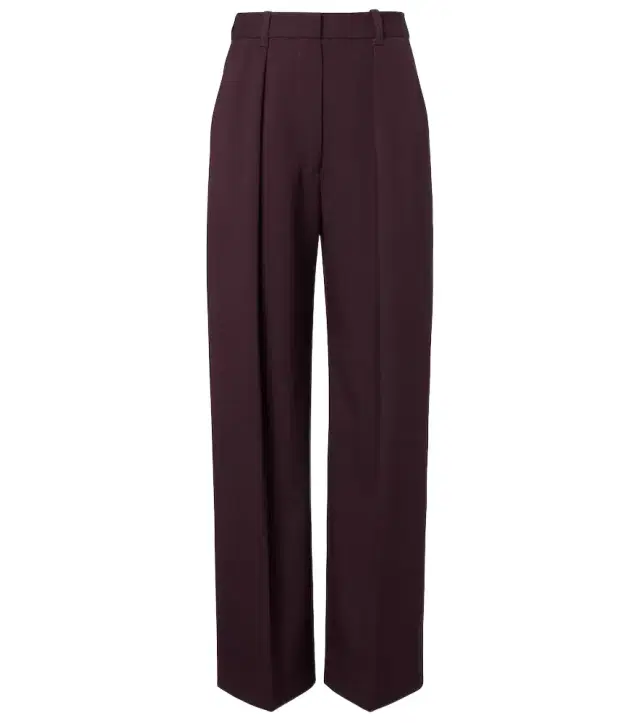 Victoria Beckham High-rise wide-leg pants